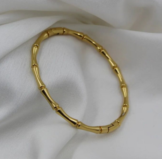 Golden Bamboo Bracelet